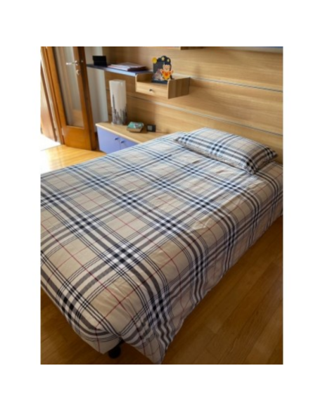 Daunex - Parure Copripiumino Infinity 155x200 (piazza singola)  Boston