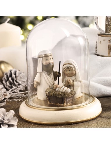 Cloche con natività Ø17x20h