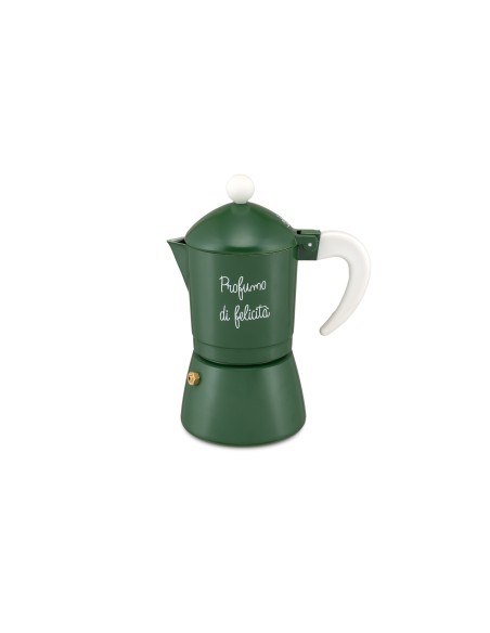 La Porcellana Bianca-Gli Onesti Moka 3 Tazze Metallo 9x18 Cm Gift Box