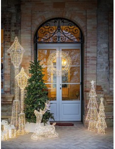 L'Oca Nera - Brillano I Sogni Pacco Medio Con 200 Led 22X22X23H 2
