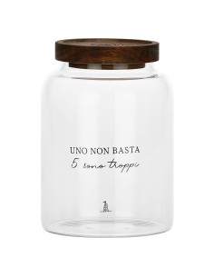 La Porcellana Bianca-I Garbati Barattolo Caffe 1200 Ml Borosilicato 1,2 l