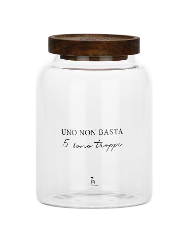 La Porcellana Bianca-I Garbati Barattolo Caffe 1200 Ml Borosilicato 1,2 l