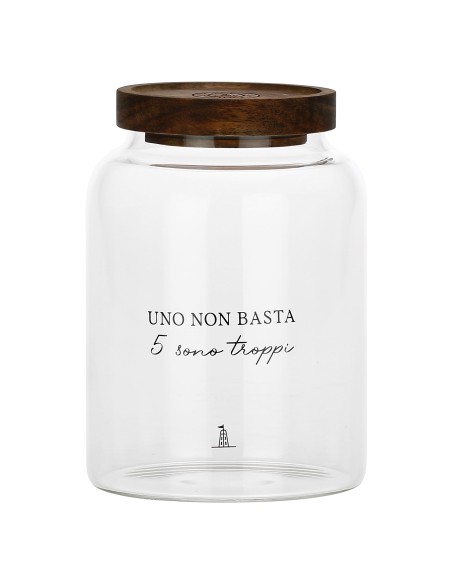 La Porcellana Bianca-I Garbati Barattolo Caffe 1200 Ml Borosilicato 1,2 l
