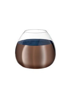 Vaso porta candela piccolo con candela