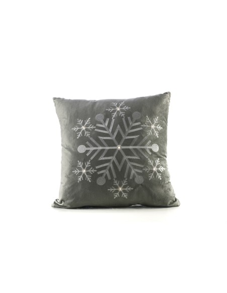 Evviva - Cuscino con Led Fiocco di  Neve 40x40cm