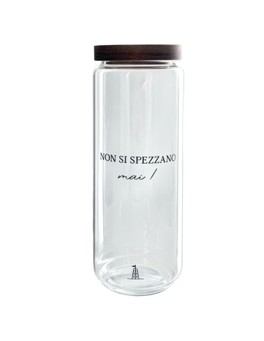 La Porcellana Bianca-I Garbati Barattolo Spaghetti 1300 Ml Vetro 1600 Ml