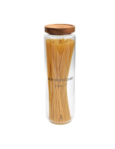 La Porcellana Bianca-I Garbati Barattolo Spaghetti 1300 Ml Vetro 1600 Ml