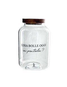 La Porcellana Bianca-I Garbati Barattolo Riso Pasta 1800 Ml Vetro