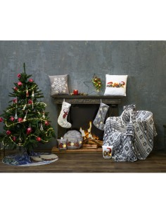 Evviva - Calza in Tessuto con Led Fiocco Neve 2