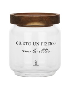 La Porcellana Bianca-I Garbati Barattolo Sale 400 Ml Borosilicato