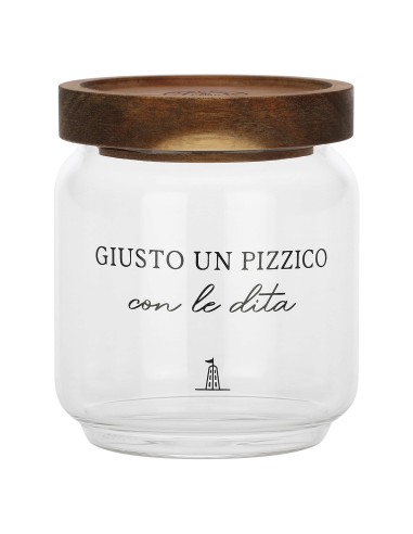La Porcellana Bianca-I Garbati Barattolo Sale 400 Ml Borosilicato