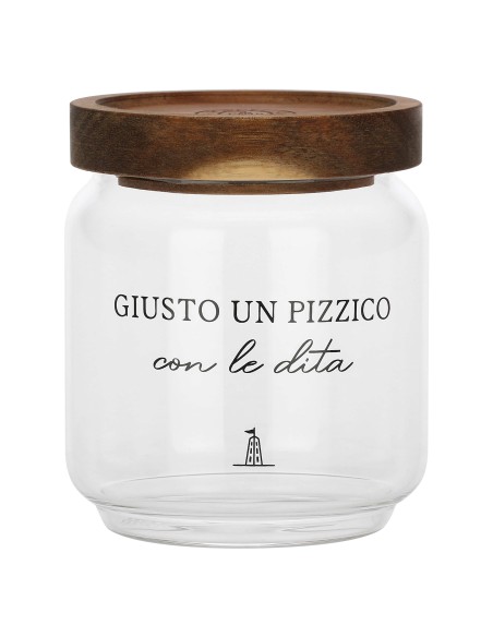 La Porcellana Bianca-I Garbati Barattolo Sale 400 Ml Borosilicato