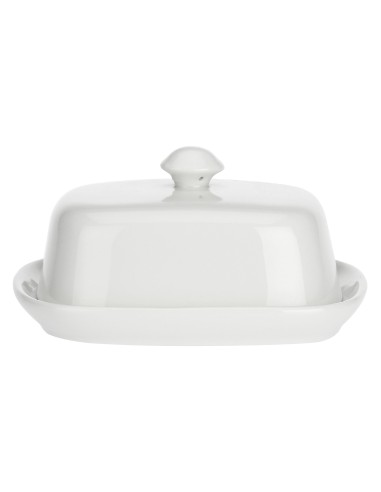 La Porcellana Bianca-Terrine Burriera C/Coperchio Cm 18X14 Gb Gift Box