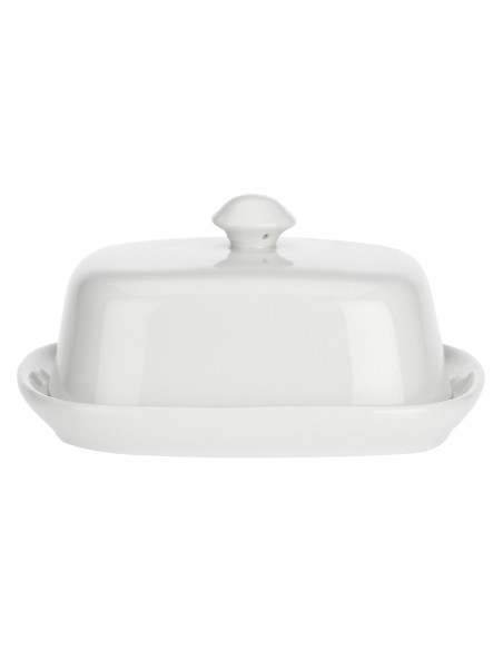 La Porcellana Bianca-Terrine Burriera C/Coperchio Cm 18X14 Gb Gift Box