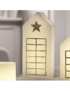 Candela casetta grande -led cm 8x6x19h