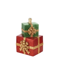 L'Oca Nera - Sotto L'Albero Base Per Albero Con Pacchi Regalo 29X30X47H
