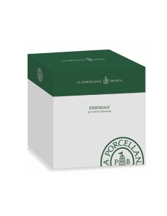 La Porcellana Bianca·set Tavola 12 Pz Essenziale Falda 2