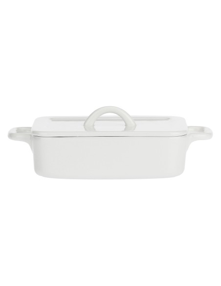 La Porcellana Bianca·teglia Rettang. C/coperchio Cm 22 in Gift Box