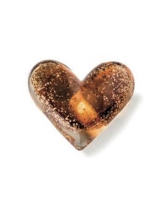 Press-Papier Cuore Ambra