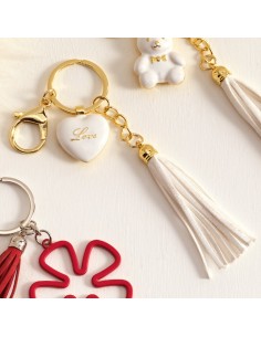 Portachiavi oro love
