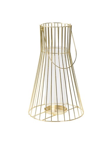 Portacandela filo oro