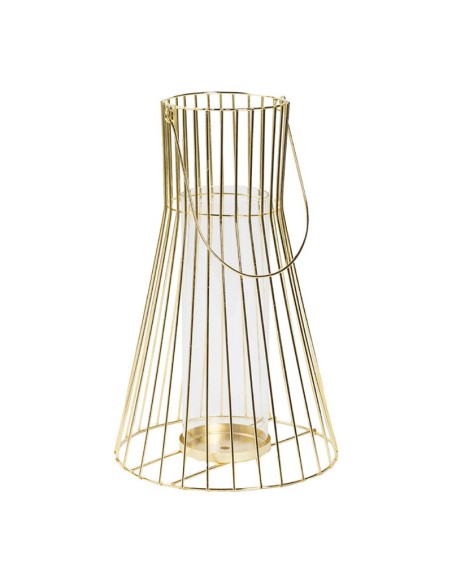 Portacandela filo oro