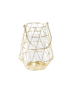 Portacandela filo oro