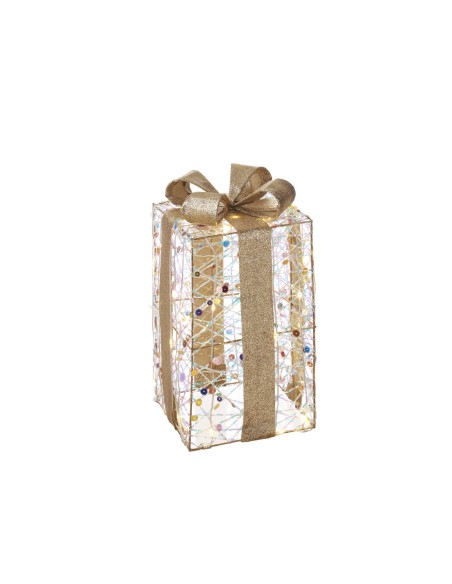 L'Oca Nera - Scintille Magiche / Da Appoggio Pacco Piccolo Con 40 Led 15X15X30H