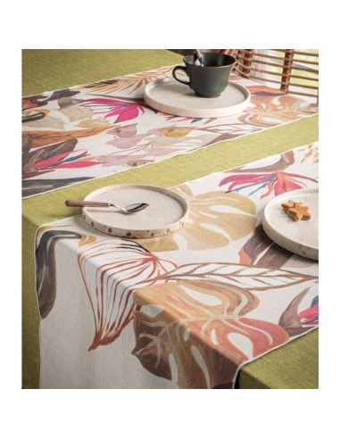 L'Oca Nera - Acapulco - Runner Antimacchia cm 155 x 50, 2 posti