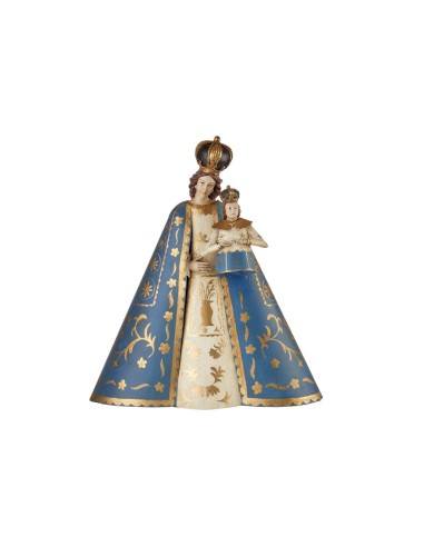 L'Oca Nera - Dolce Sentire Vergine Maria Con Mantello Blu 29,5X13X34H