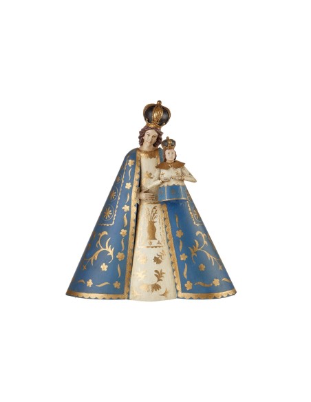 L'Oca Nera - Dolce Sentire Vergine Maria Con Mantello Blu 29,5X13X34H