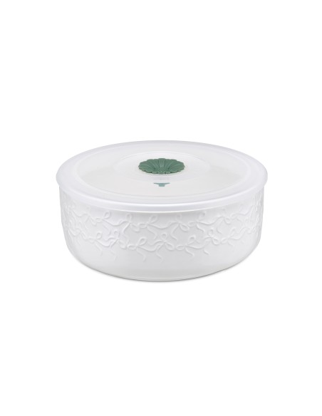 La Porcellana Bianca-Intavola Ciotola Tappo Silic Fiocc M Ø 15 Cm