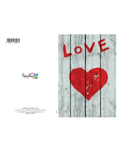 Biglietto augurale Love