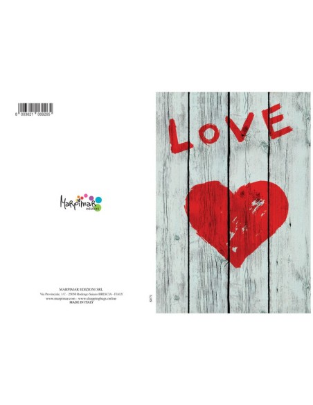 Biglietto augurale Love