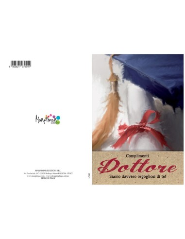 Biglietto augurale Laurea