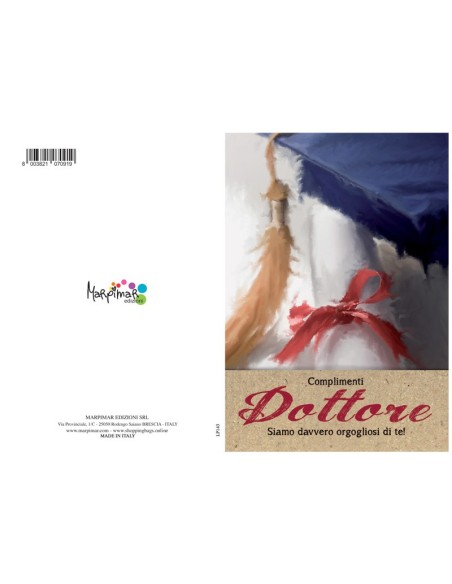 Biglietto augurale Laurea