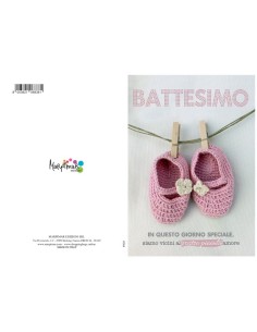 Biglietto augurale Battesimo