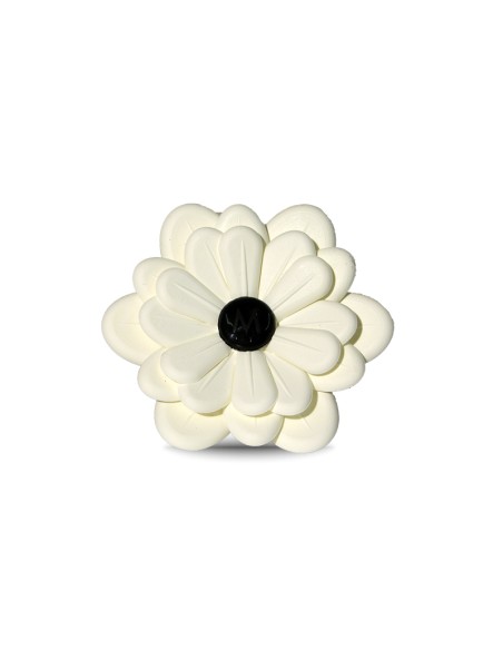 Muhà - Carflower Bianco Fiori di Cotone - Profumatore Auto