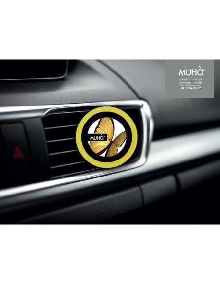 Muhà - Carsymbol Farfalla Lemon Friz - Profumatore Auto