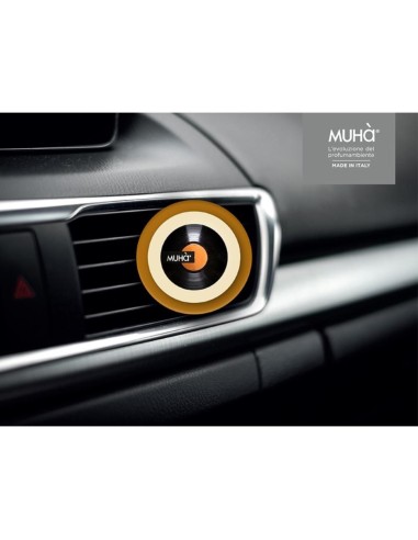Muhà - Carsymbol Disco Cedro e Bergamotto - Profumatore Auto