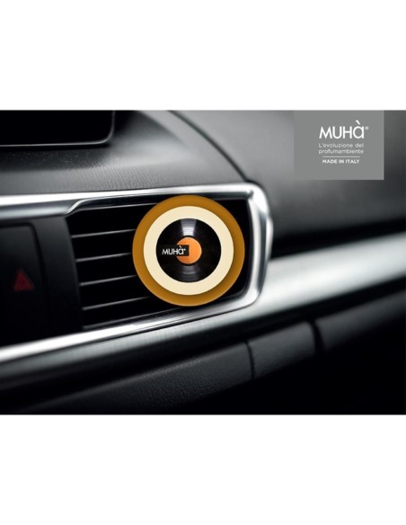 Muhà - Carsymbol Disco Cedro e Bergamotto - Profumatore Auto