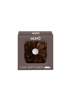 Muhà - Carflower Marrone Legni Orientali - Profumatore Auto 2
