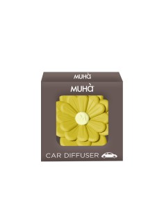 Muhà - Carflower Giallo Lemon Friz - Profumatore Auto 2