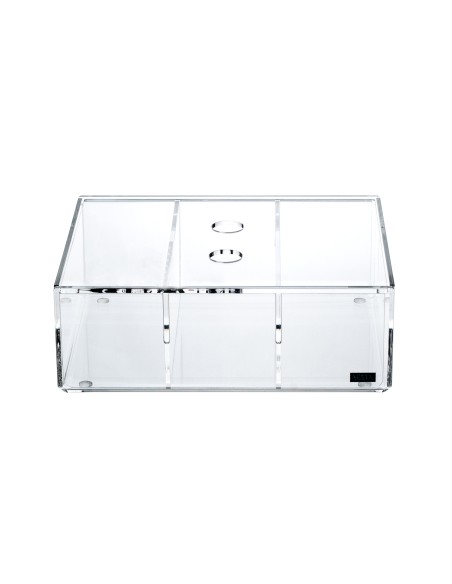 Vesta Home - Only Tea Portacialde con Coperchio·trasparente·20 X 16 X 7 H Th. 3 Mm