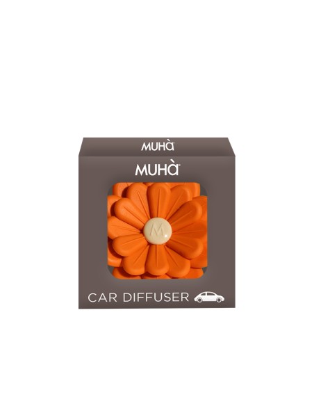 Muhà - Carflower Arancio Cedro e Bergamotto - Profumatore Auto