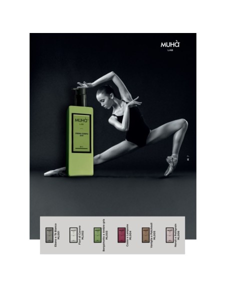 Muhà - Crema Corpo Bio 24h 230ml Fiori di Cotone