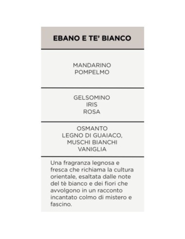 Muhà - Sapone Liquido Bio 450ml Ebano e Te' Bianco