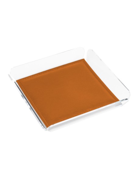 Vesta Home - Vuotatasche Anything con Cuscino·arancione·18 X 18 X 3 H Th. 4 Mm