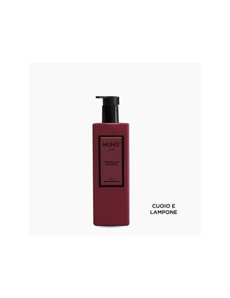 Muhà - Sapone Liquido Bio 450ml Cuoio e Lampone