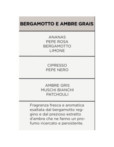 Muhà - Sapone Liquido Bio 450ml Bergamotto e Ambre Gris